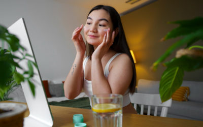 Morning and Evening Skincare Routine Featuring Blue Youth Serum for Radiant Skin