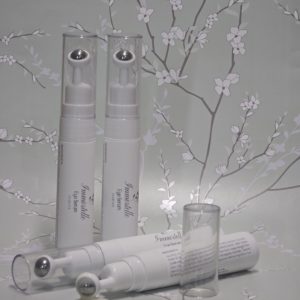 Immortelle Eye Serum in sleek white packaging, designed to reduce fine lines, puffiness, and dark circles, offering a natural anti-aging solution for the delicate eye area.
