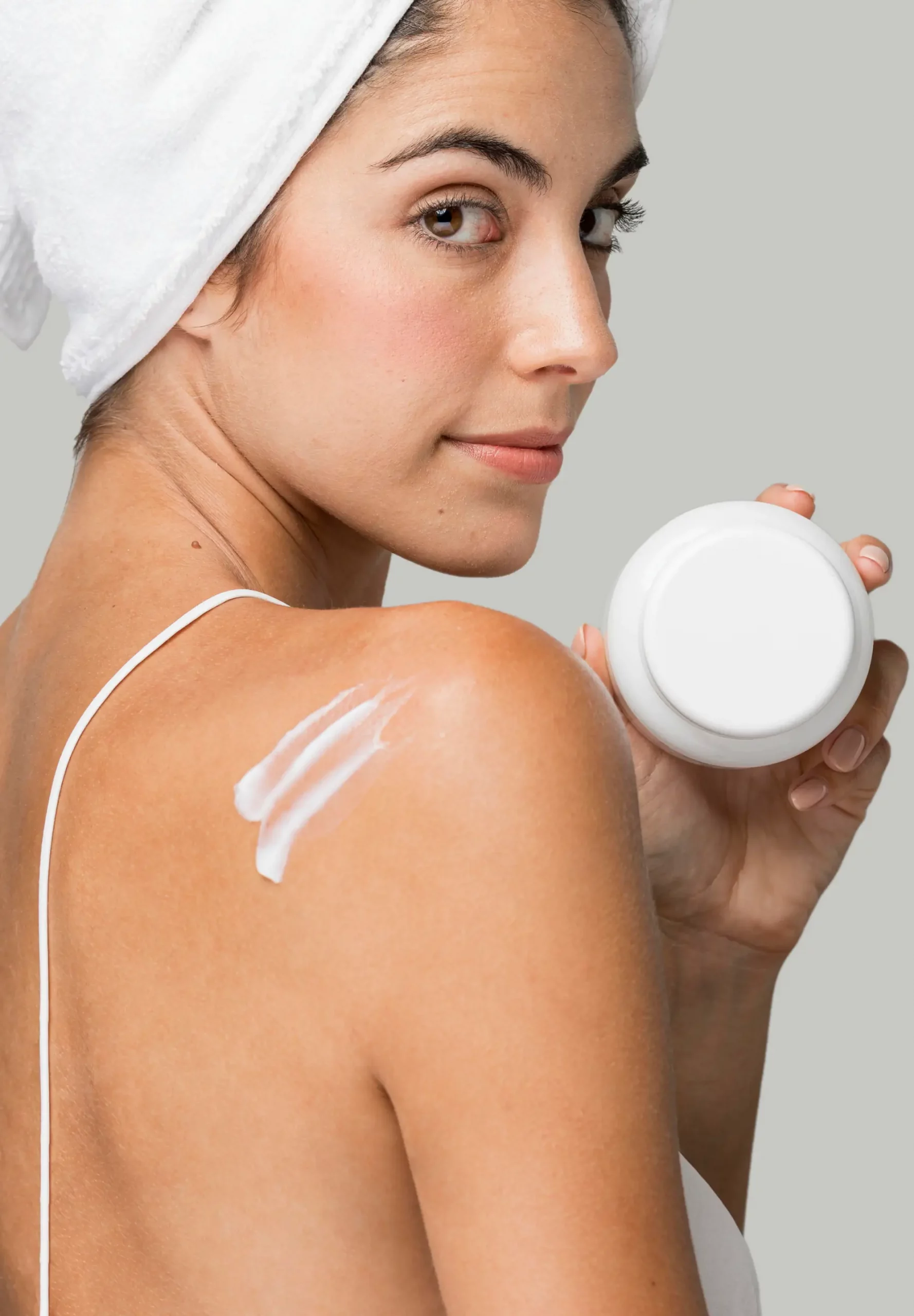 Evening skincare routine with Blue Youth Serum and luxurious creams for radiant skin.